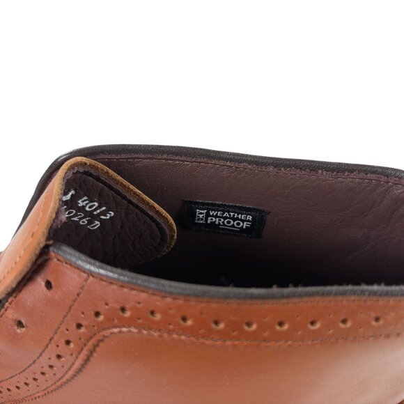 Allen Edmonds Hamilton Oxford Dress Boots Size 12.5 E Weatherproof Walnut NEW main image 5